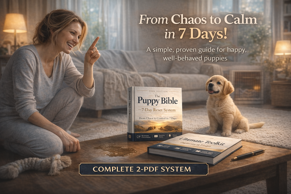 El plan de entrenamiento para cachorros: del caos a la calma en una semana