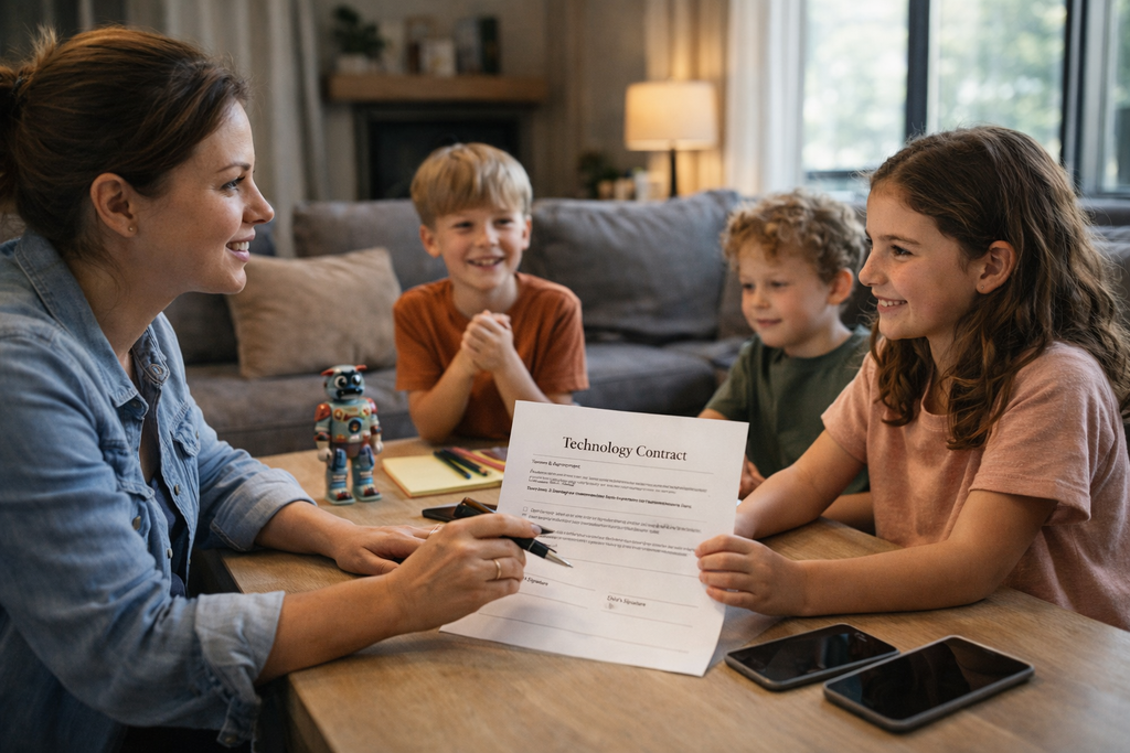 Manual de crianza moderna: Cómo criar niños inteligentes frente a la pantalla sin peleas